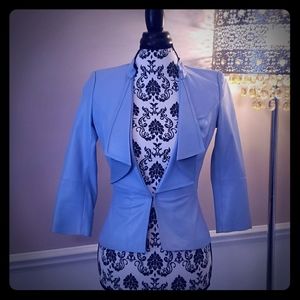 White House Black Market Leather Jacket